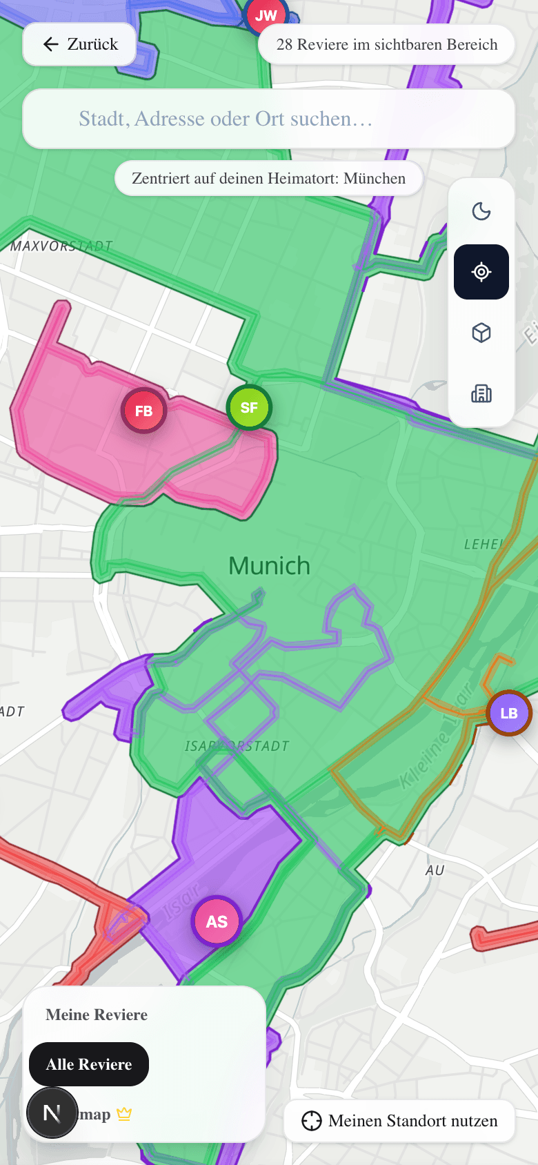 Territory map
